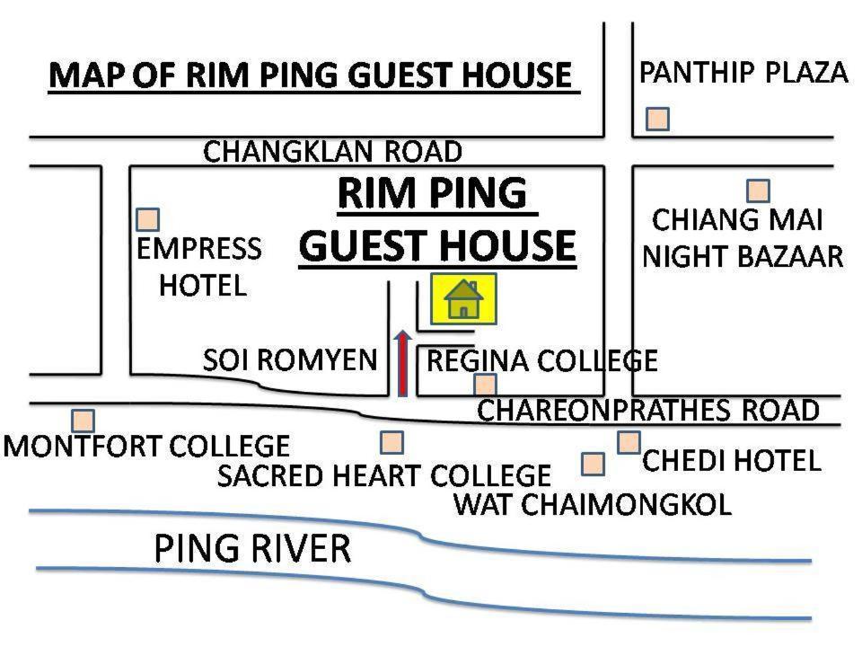 Rim Ping Guest House Chiang Mai Buitenkant foto