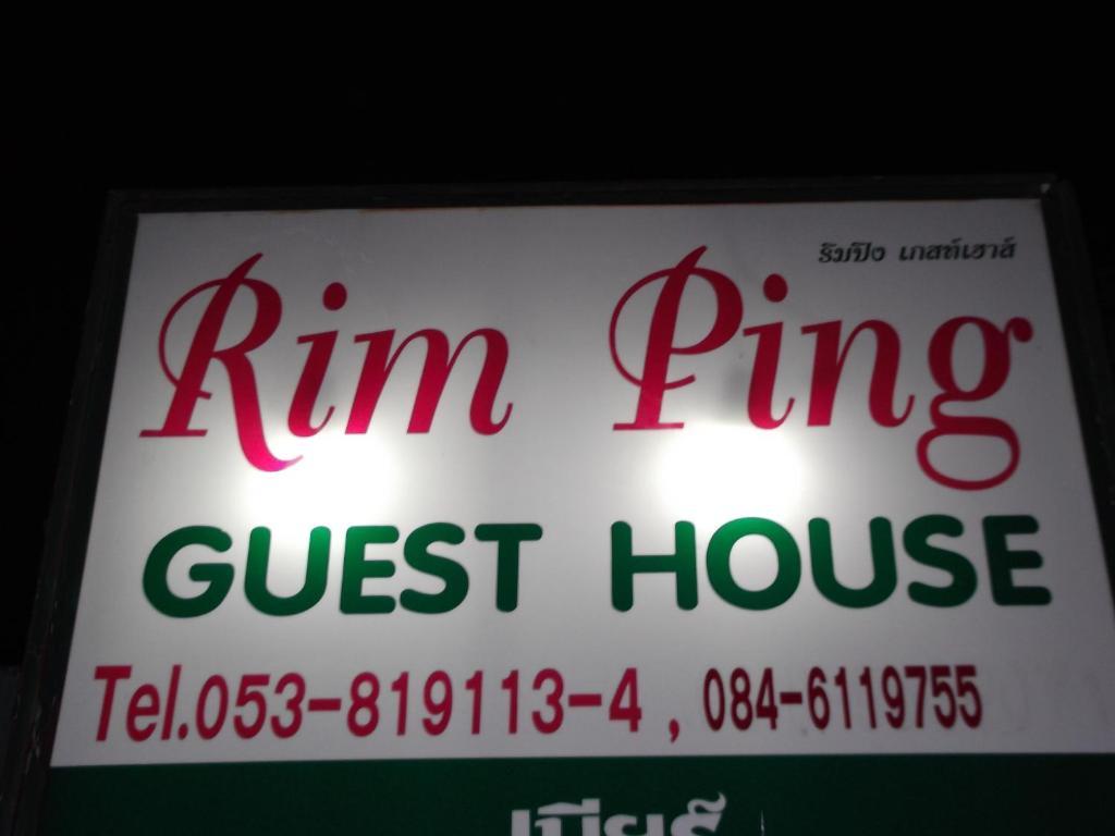 Rim Ping Guest House Chiang Mai Buitenkant foto
